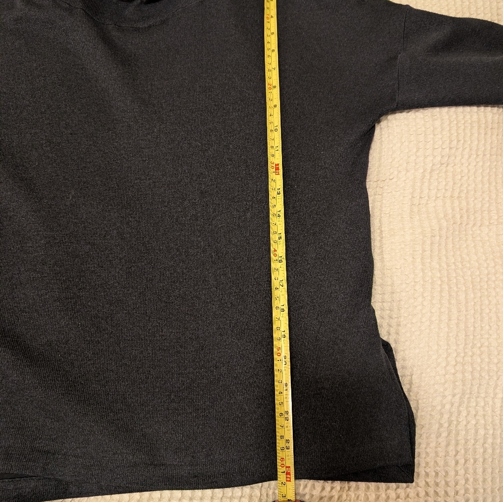 🌟40% OFF SALE Arc'teryx Navy Blue Laina Fleece Cowl Neck Sweater - Picture 7 of 7